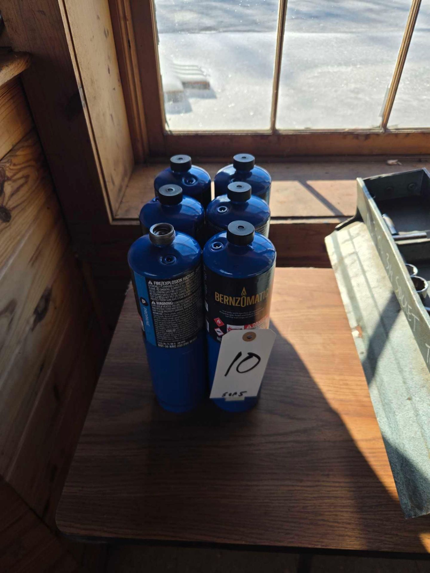 Combustion Analyzer, SKF Fitting Tool, Laser Leveling System, Tool Box, (6) Bottles Bernzomatic - Image 12 of 18