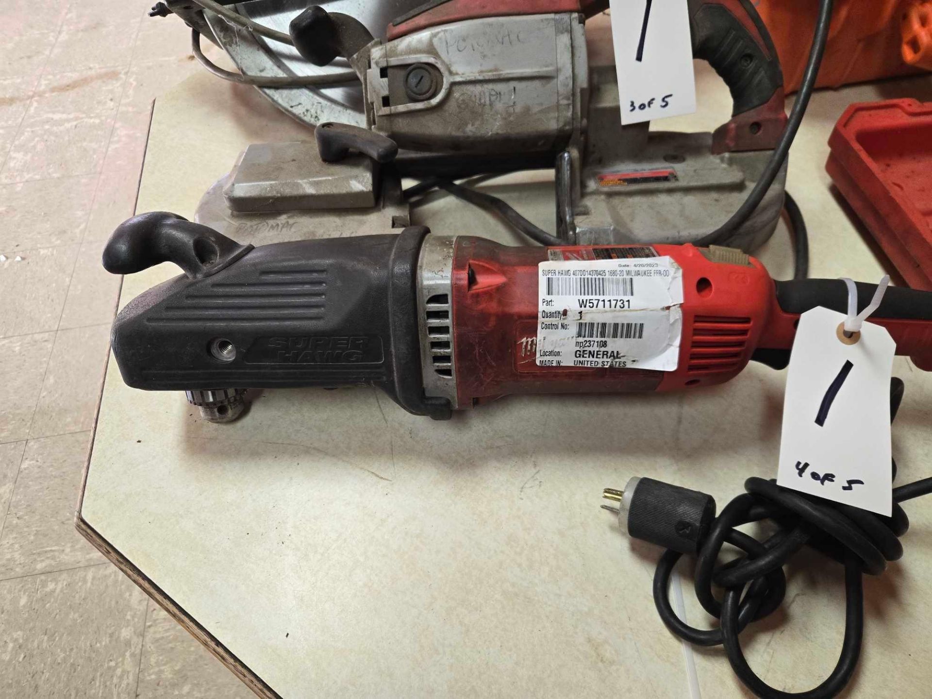 (5) Makita and Milwaukee Hand Tools / Saws - Image 7 of 9