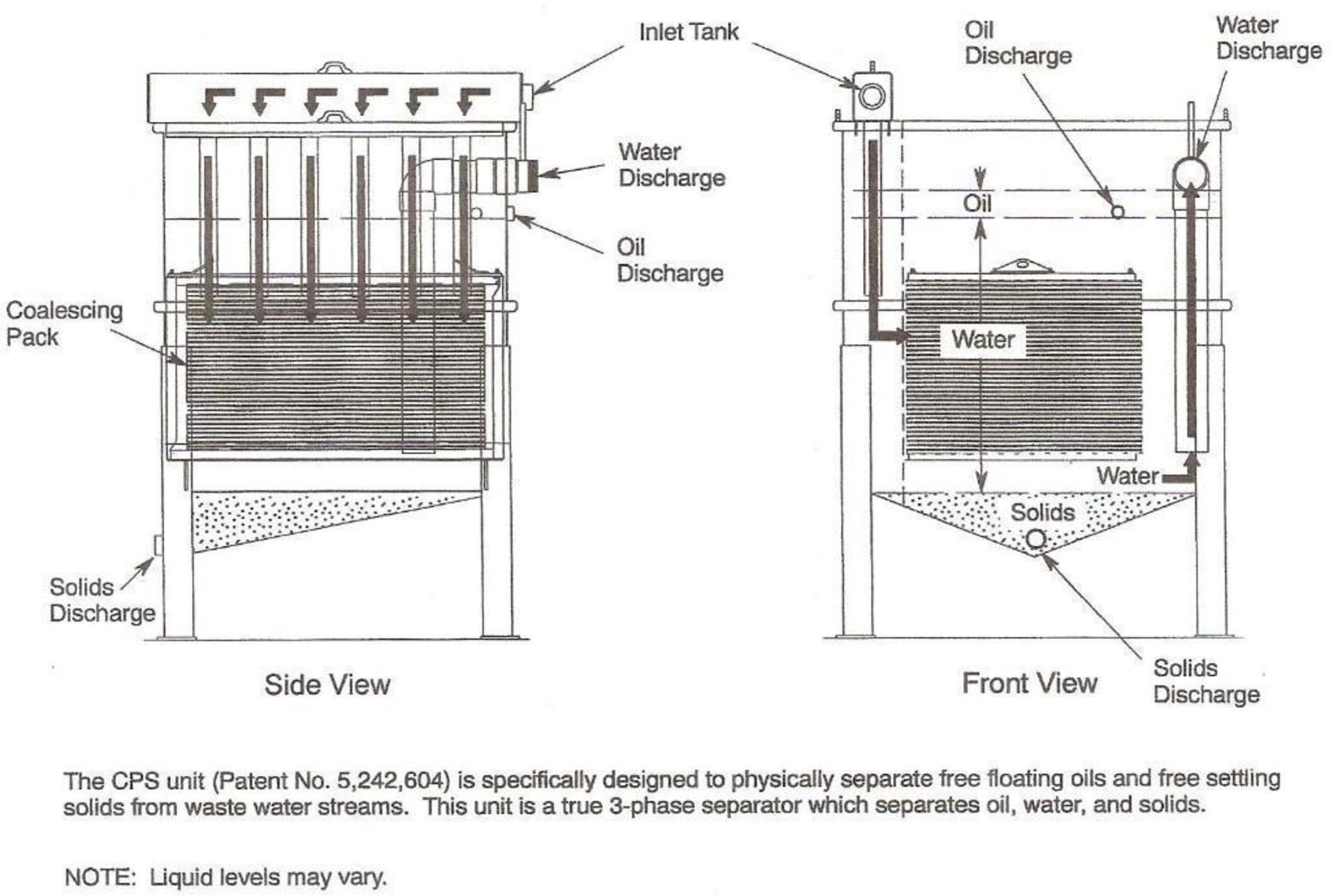 (1993) Taylor Environmental Products Low Volume Coalescent Phase Separator - Image 7 of 7