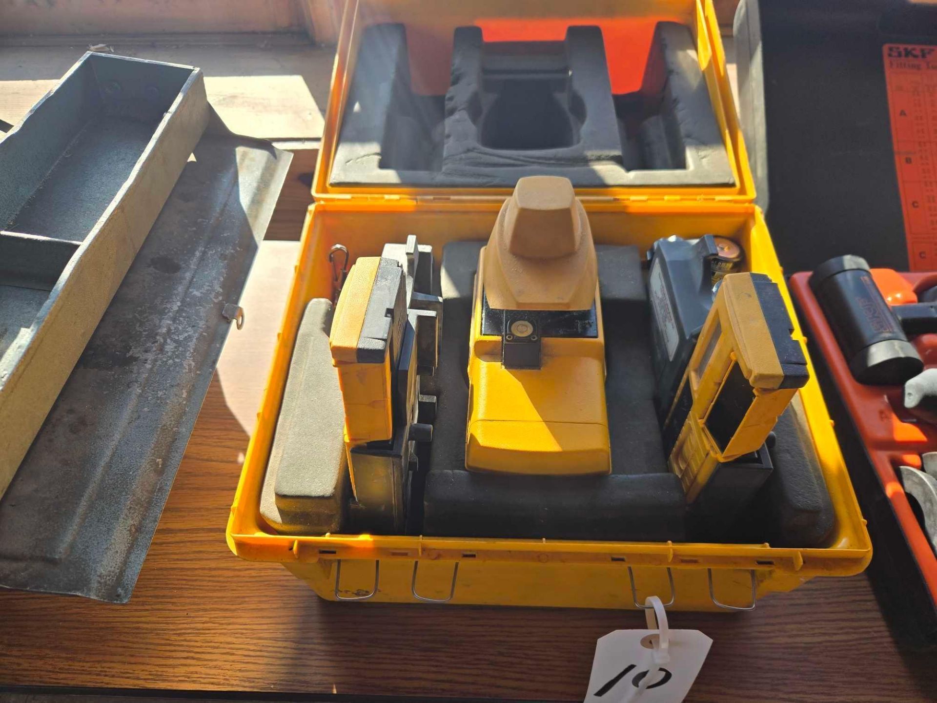 Combustion Analyzer, SKF Fitting Tool, Laser Leveling System, Tool Box, (6) Bottles Bernzomatic - Image 8 of 18