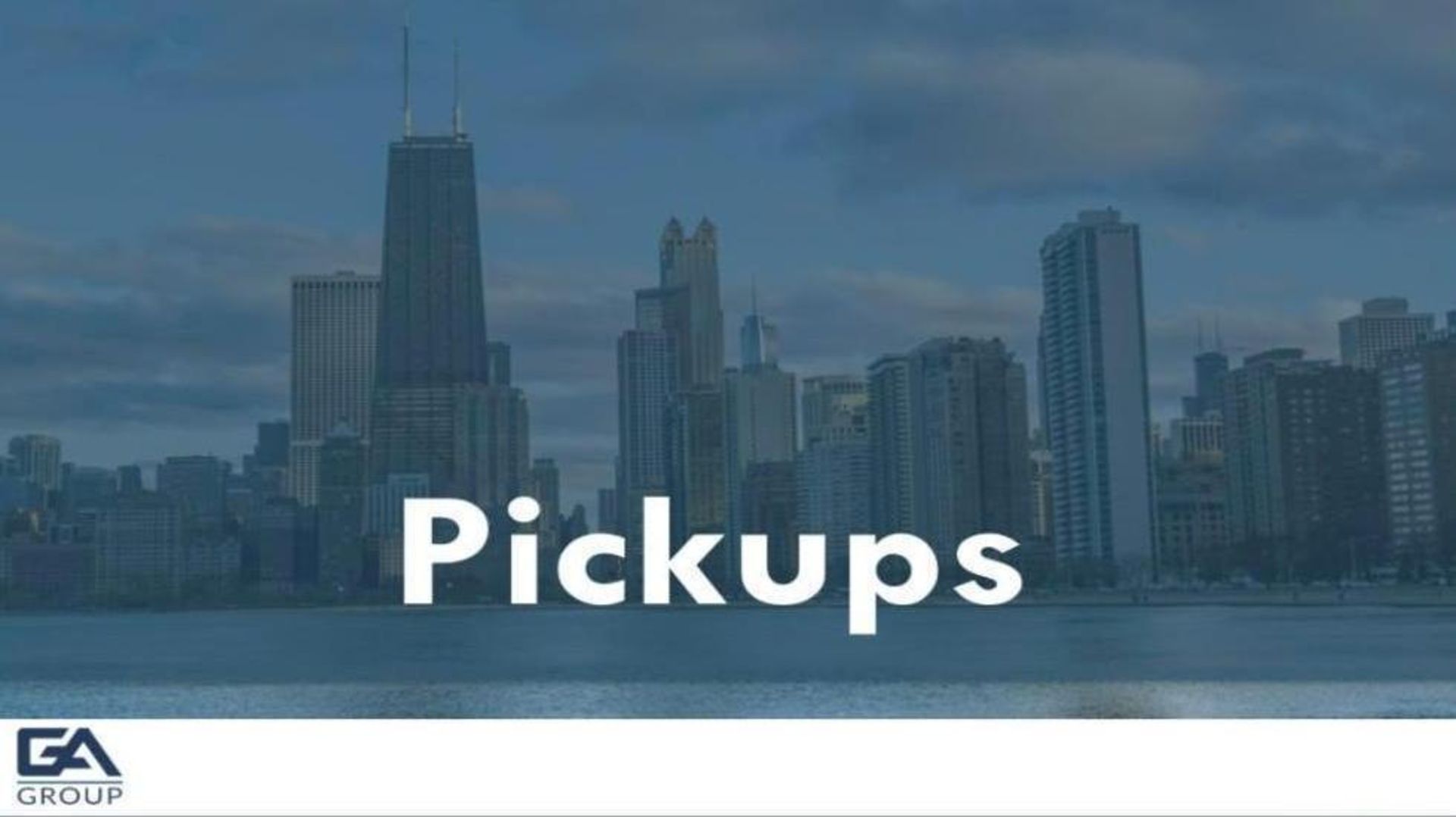 POST AUCTION PICKUPS / RIGGING PROVIDERS