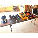 Combustion Analyzer, SKF Fitting Tool, Laser Leveling System, Tool Box, (6) Bottles Bernzomatic