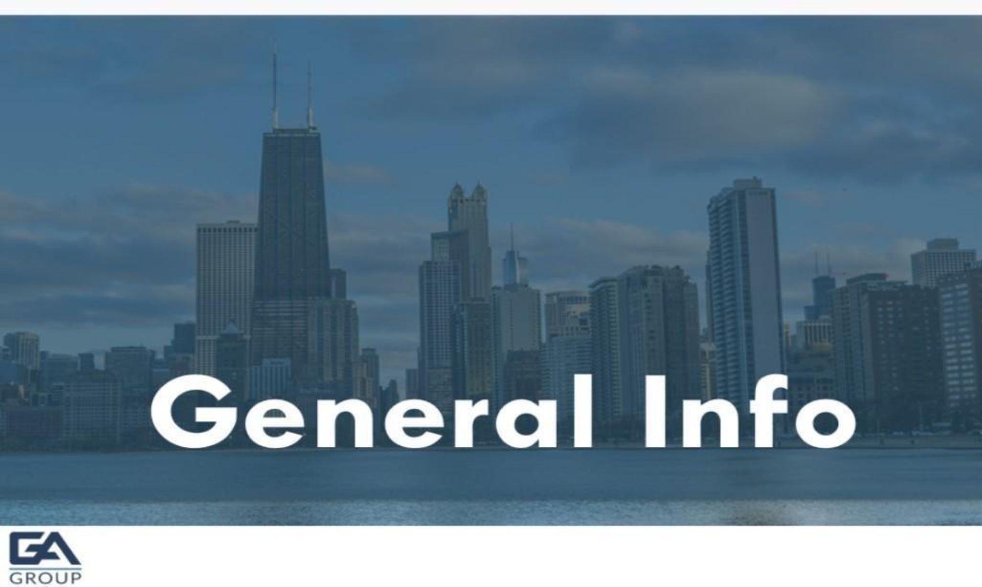 GENERAL INFO
