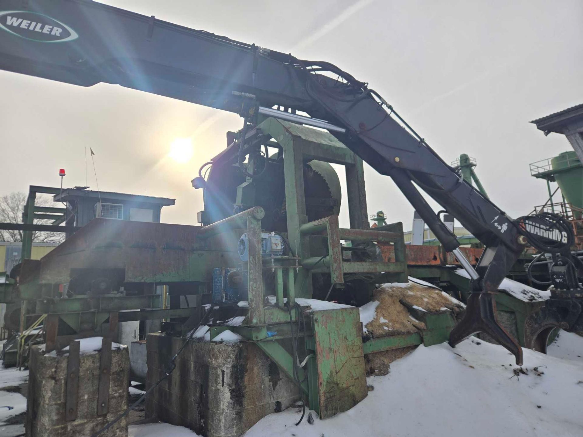 (2023) Weiler K561A Stationary Knuckle Boom Loader w/ LIve Heel - Image 6 of 15