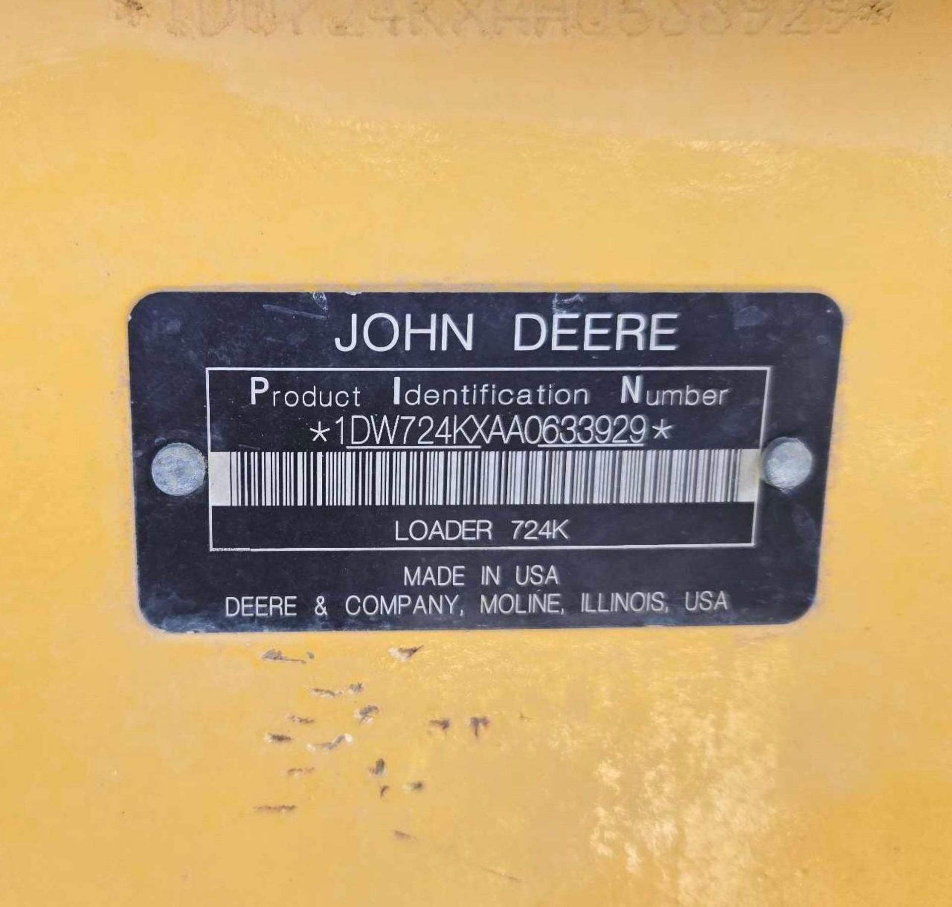 (2011) John Deere 724K - Image 6 of 12