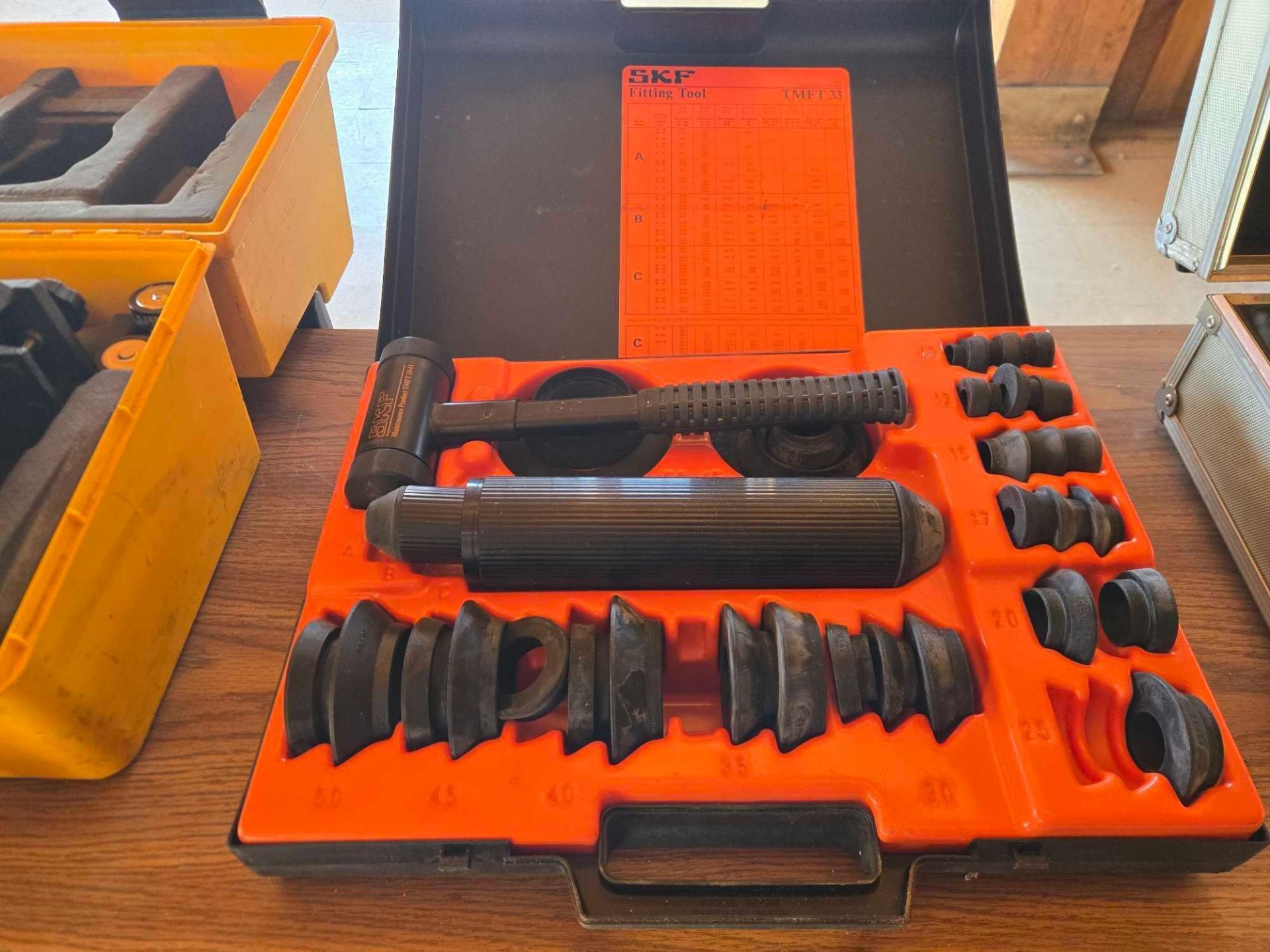 Combustion Analyzer, SKF Fitting Tool, Laser Leveling System, Tool Box, (6) Bottles Bernzomatic - Image 5 of 18