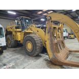 (2014) Caterpillar 988K Wheel Loader, 530-HP w/ Log Grapple