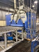 (1996) Steinemann High Precision Veneer Sander Line w/ Infeed, Outfeed Conveyors