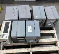 (1) Pallet Of (6) SATO CL408e And (1) Daifuku Dailinx C-Box