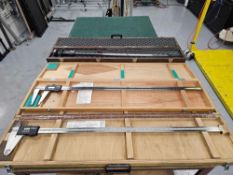 (3) Mitutoyo 40" Calipers