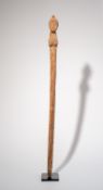 Stab eines Notablen der Dogon mit weiblicher Figur | Mali