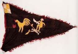Fahne der Asafo (in seltener Form) | Ghana