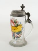 Glas | Hochzeitskrug | Lausitz, um 1850