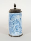 Fayence | Walzenkrug | Nürnberg, um 1750