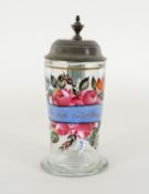 Glas | Hochzeitskrug | Lausitz, 1833
