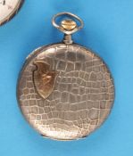Tavannes Silbertaschenuhr mit Sprungdeckel
