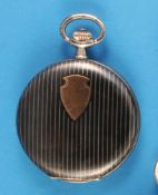 Cyma Tulasilber-Taschenuhr mit Sprungdeckel