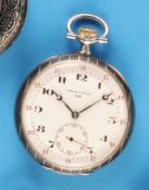 Chronometre Lip Tulasilber-Taschenuhr
