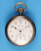 Metalltaschenuhr Galli Zürich