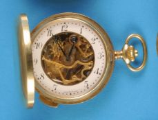 Goldtaschenuhr mit 5-Minuten-Repetition