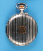 Tulasilber-Taschenuhr mit Sprungdeckel