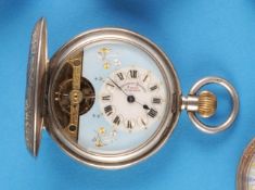 Hebdomas Patent 8-Tage-Taschenuhr mit sichtbarer Unruh