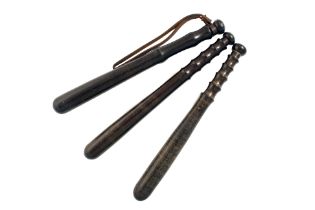 Three Police Truncheons