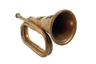 A Presentation Bugle to Captain Howirth of Notts & Derby Regiment.
