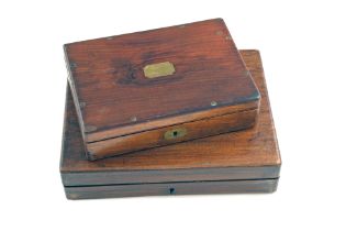 Two Empty Boxes Perfect for Pistols.