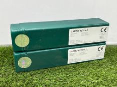 2no. Boxed & Unused Packs of Carboweld Carbo 4370 AC Welding Electrodes, 2.5mm (Dia) x 300mm (l)