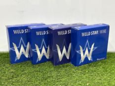 4no. Boxed & Unused Reels of Weld Star Welding Wire, To Include; 3no. SG2 (G3Si1) Carbon Steel