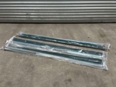 3no. Unused Freestanding Welding Screens, Approx. 1890mm h x 1810mm w