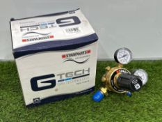 Boxed & Unused G Tech Two Stage 2-Gauge Argon Regulator