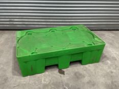 Allibert 2no. Drum Spill Pallet, Bunded, Approx. 370mm h x 1295mm w x 795mm d