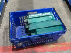 15no. Packs of Assorted Carboweld Welding Electrodes, Sizes Vary, Please Note: Crate Not Included