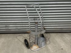 Twin Cylinder Gas Bottle Trolley