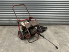 Mobile Pressure Washer, With Honda GX160 Petrol Engine, Includes Spray Gun & Hose