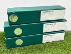 3no. Packs of Carboweld Carbotrode 903 Welding Electrodes, Sizes Include; 2no. 3.2mm (Dia) x