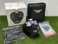 Boxed & Unused Stealth Vader Auto Darkening Welding Goggles, To Include; Carry Case & Manual