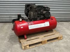 SIP 150L Air Compressor, 240v, Please Note: Compressor is Secured to Pallet