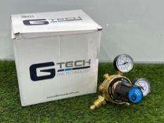 Boxed & Unused G Tech Two Stage 2-Gauge Oxygen Regulator