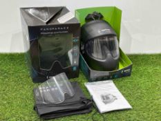 Boxed & Unused Optrel Welding Helmet, To Include; Soft Bag & Manual