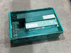 12no. Packs of Assorted Carboweld Welding Electrodes, Sizes Vary, Please Note: Crate Not Included