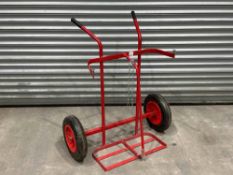 Oxy/Acetylene Twin Bottle Trolley