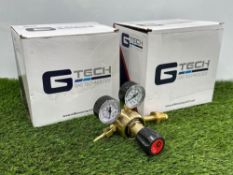 2no. Boxed & Unused G Tech Two Stage 2-Gauge Acetylene Regulator