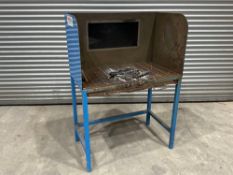 Welding Bay, Approx. 1530mm h x 1070mm w x 600mm d