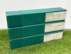 3no. Packs of Carboweld Carbo SK 6 Welding Electrodes, Sizes Include; 2no. 3.2mm (Dia) x 350mm (l) &