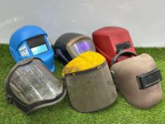 6no. Assorted Welding Helmets & Shields