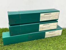 3no. Packs of Carboweld Carbodur 63 Welding Electrodes, 4.0mm (Dia) x 2no. 350mm & 1no. 450mm (l)