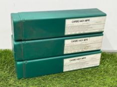 3no. Packs of Carboweld Carbo 4431 MPR Welding Electrodes, 2mm (Dia) x 300mm (l)